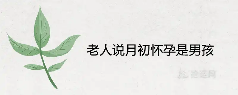 老人說月初懷孕是男孩是真的嗎 2021年生男生女清宮表